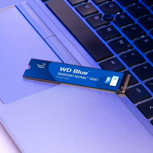 Western Digital WD Blue SN5000 1TB (WDS100T4B0E) - M.2 NVMe PCIe Gen4 x4SSD, SRP 5150MB/s, SWP 4900MB/s