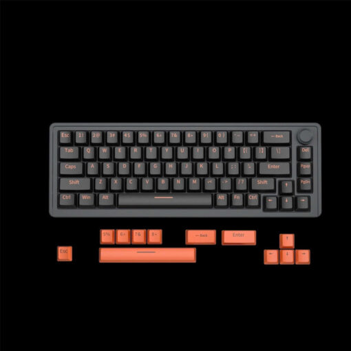 Furycube E68 Full Aluminium Gaming Keyboard - 68 Keys, 3 modes, Hotswap, North facing RGB, Nano Coated