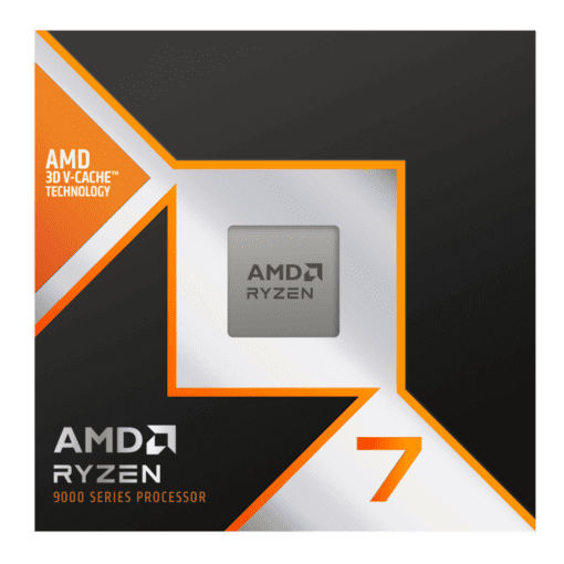 AMD Ryzen 7 9800X3D Processor - 8C16T, 4.7 GHz up to 5.2 GHz, 104MB Cache, PCIe 5.0, AMD Radeon Graphics, Zen 5 Granite Ridge AM5, 120W TDP