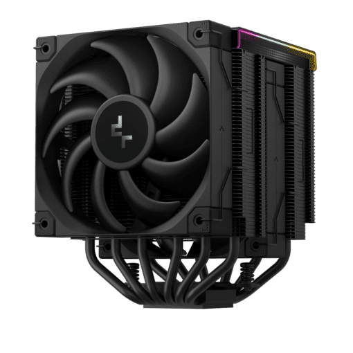 Deepcool AK620 DIGITAL PRO CPU Air Cooler - Black, 6 Heatpipes, Dual Tower, Multi-data point screen