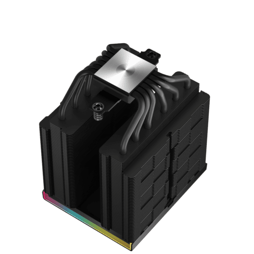Deepcool AK620 DIGITAL PRO CPU Air Cooler - Black, 6 Heatpipes, Dual Tower, Multi-data point screen