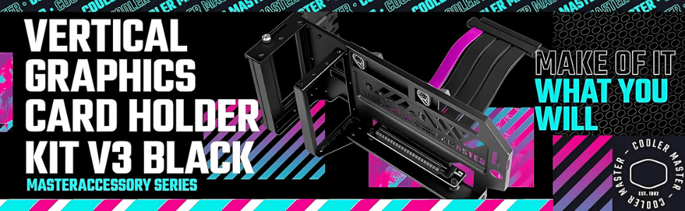 Cooler Master Vertical Graphics Card Holder Kit V3 Black page 3