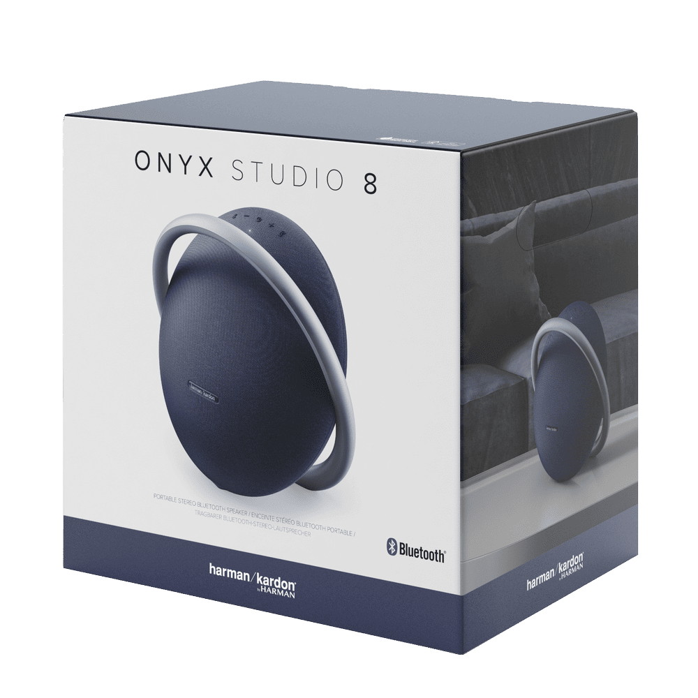 Harman Kardon Onyx Studio 8 - Blue, Portable Bluetooth 5.2 Speaker 28 Harman Kardon Onyx Studio 8 Blue picture 7