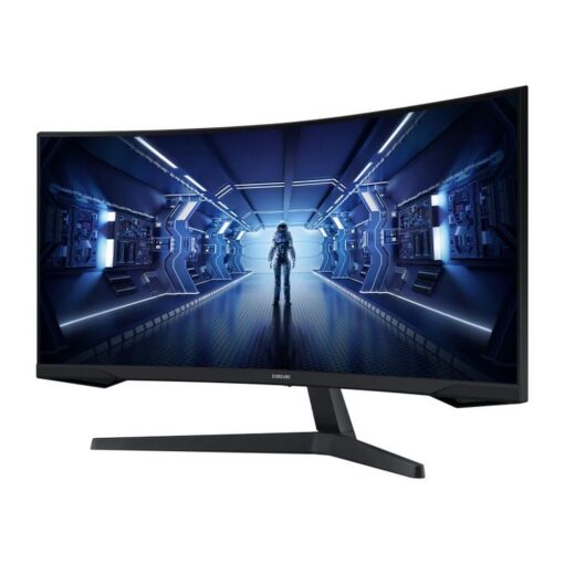 Samsung Odyssey G5 G55T LC34G55TWWEXXV Curved 1000R Gaming Monitor - 34 inch 21:9 WQHD (3440 x 1440), VA, 160Hz, 1ms(MPRT), HDMI 1.4 + Displayport 1.4