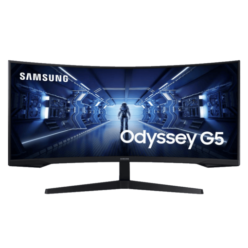 Samsung Odyssey G5 G55T LC34G55TWWEXXV Curved 1000R Gaming Monitor - 34 inch 21:9 WQHD (3440 x 1440), VA, 160Hz, 1ms(MPRT), HDMI 1.4 + Displayport 1.4