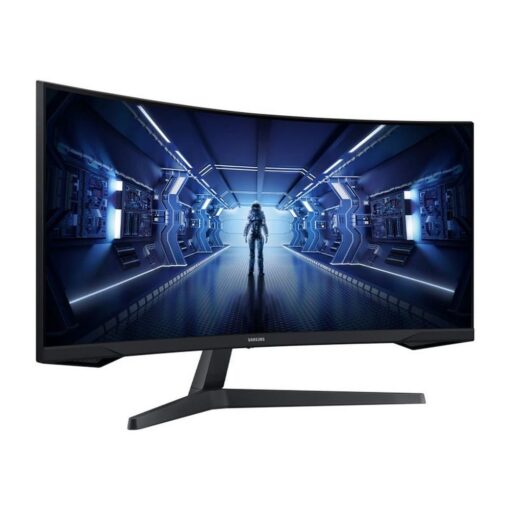 Samsung Odyssey G5 G55T LC34G55TWWEXXV Curved 1000R Gaming Monitor - 34 inch 21:9 WQHD (3440 x 1440), VA, 160Hz, 1ms(MPRT), HDMI 1.4 + Displayport 1.4