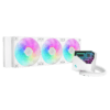 DeepCool LD360 ARGB WH AIO Liquid CPU Cooler - White, 360mm Radiator, FD12 ARGB fans, 5th generation pump, AM5-LGA1700 compatible