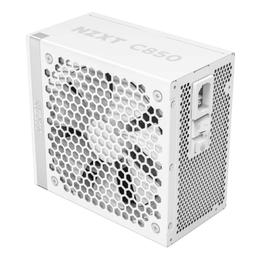 NZXT C850 Gold ATX 3.1 WHITE (PA-8G2BW-EU) PSU - 850W, 80 Plus Gold, 2V-2x6 Connector, Zero Fan Mode, 100% Japanese Capacitors