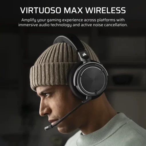 CORSAIR VIRTUOSO MAX WIRELESS Gaming Headset - Carbon