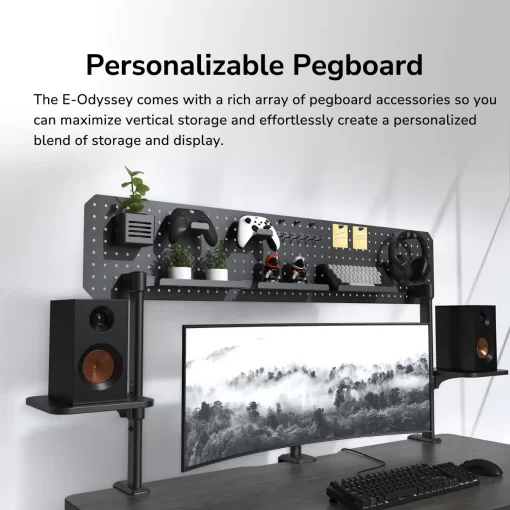 Cougar E-ODYSSEY Electric Gaming Desk (1500 x 700 x 25 mm)