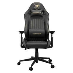 Cougar Explore Royal Gaming Chair - Breathable Velvet Fabric & PVC Leather, 3D Armrests, Lumbar & Neck Pillows