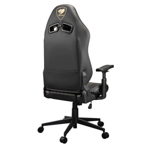 Cougar Explore Royal Gaming Chair - Breathable Velvet Fabric & PVC Leather, 3D Armrests, Lumbar & Neck Pillows