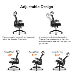 SPEEDER ONE zoom gallery Adjustable Design