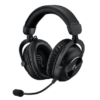 Logitech Pro X 2 LIGHTSPEED Black Wireless Gaming Headset - Detachable Mic, 50mm Graphene Drivers, DTS:X 2.0, 7.1, Bluetooth/USB/3.5mm Aux