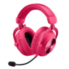 Logitech Pro X 2 LIGHTSPEED Pink Wireless Gaming Headset - Detachable Mic, 50mm Graphene Drivers, DTS:X 2.0, 7.1, Bluetooth/USB/3.5mm Aux