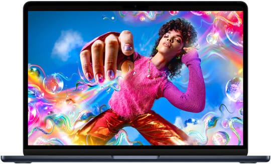 Apple MacBook Air M2 2024 8GPU Starlight (MC7W4) Laptop - Apple M2 Chip (8C CPU, 8C GPU 16C Neural Engine), 16GB RAM, 256GB SSD, 13.6" Liquid Retina (2560x1664), USB-C 30W 59
