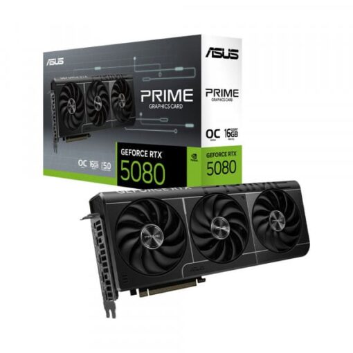 ASUS Prime GeForce RTX 5080 OC Edition 16GB GDDR7 (PRIME-RTX5080-O16G) Graphics Card
