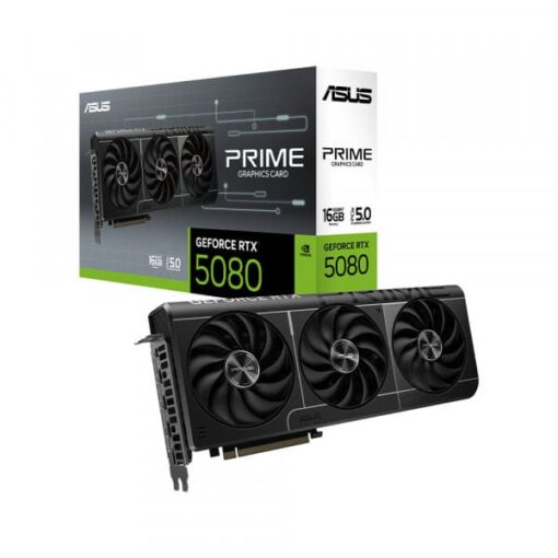 ASUS PRIME GeForce RTX 5080 16GB GDDR7 (PRIME-RTX5080-16G) Graphics Card