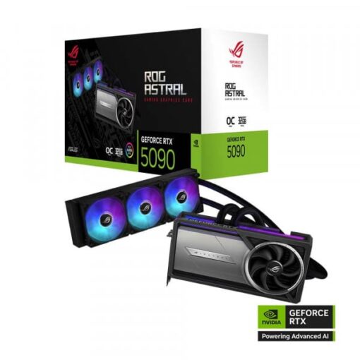 ASUS ROG Astral LC GeForce RTX 5090 OC Edition 32GB GDDR7 (ROG-ASTRAL-LC-RTX5090-O32G-GAMING) Graphics Card