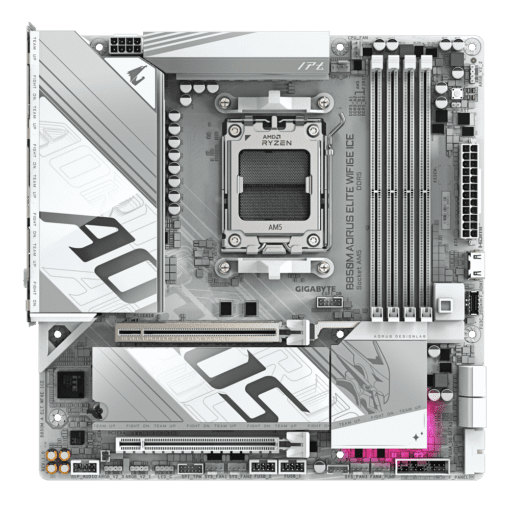B850M AORUS ELITE WIFI6E ICE Mainboard