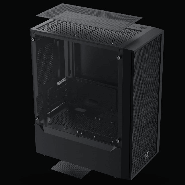 XIGMATEK MYX AIR II 3F (EN45967) Tempered Case - M-ATX, 3x 120mm RGB Fans 21 MYX AIR II 3F EN45950 page 2