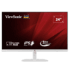ViewSonic VA2432-H-W Monitor - White, 24 inch, FHD, IPS, 100Hz, Frameless Design