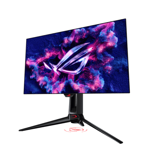 ASUS ROG Swift OLED PG27AQDP Gaming Monitor - 27 inch, QHD (2560 x 1440), WOLED panel, 480 Hz (above 360Hz), 0.03 ms (GTG), G-SYNC Compatible