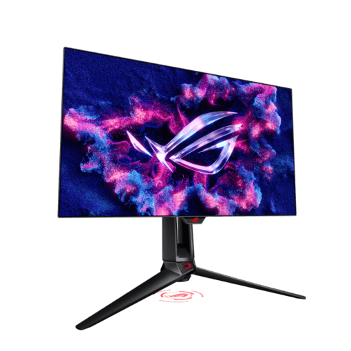 ASUS ROG Swift OLED PG27AQDP Gaming Monitor - 27 inch, QHD (2560 x 1440), WOLED panel, 480 Hz (above 360Hz), 0.03 ms (GTG), G-SYNC Compatible