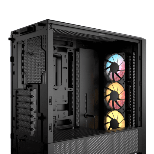CORSAIR FRAME 4000D RS ARGB Black Modular Mid Tower PC Case - Tempered Glass, 3x RS120 ARGB fans