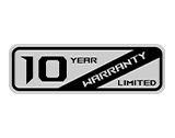 10 year warranty