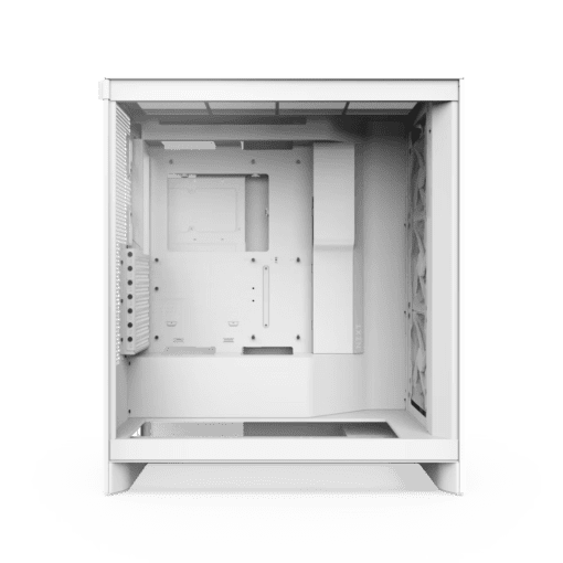 NZXT H7 Flow Matte White (2024) Mid-Tower ATX Airflow Case - All White, 3x F120Q Airflow Fan
