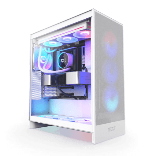 NZXT Kraken Elite 360 RGB V2 White AIO Liquid CPU Cooler - 2.72 inch IPS LCD & RGB, 360mm radiator, F360 RGB Core Fan