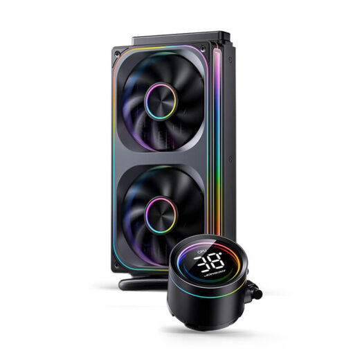 JONSBO TH-240 Black AIO Liquid Cooling - 240mm radiator, Single Frame Unit 2x120mm 3Pin ARGB Fans