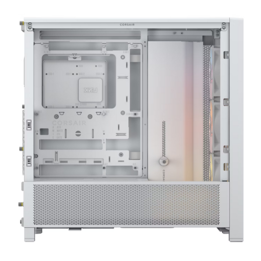 CORSAIR FRAME 4000D RS ARGB White Modular Mid Tower PC Case - Tempered Glass, 3x RS120 ARGB fans