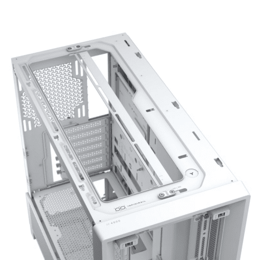 CORSAIR FRAME 4000D White Tempered Glass Modular Mid Tower PC Case