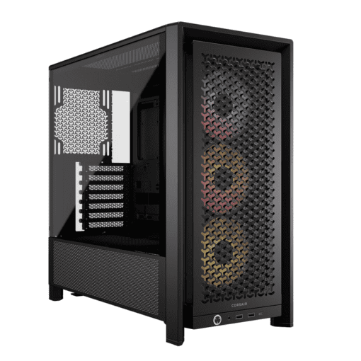 CORSAIR FRAME 4000D RS ARGB Black Modular Mid Tower PC Case - Tempered Glass, 3x RS120 ARGB fans