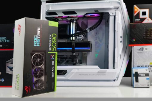 ASUS AI PC EXTREME GAMING 2025 - Ultra 9-285K, 64GB RGB, 2TB NVMe Gen5 x4, ROG RTX 5090