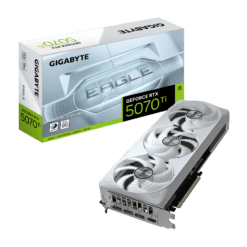 GIGABYTE GeForce RTX 5070Ti EAGLE OC ICE SFF 16G (GV-N507TEAGLEOC ICE-16GD) Graphics Card