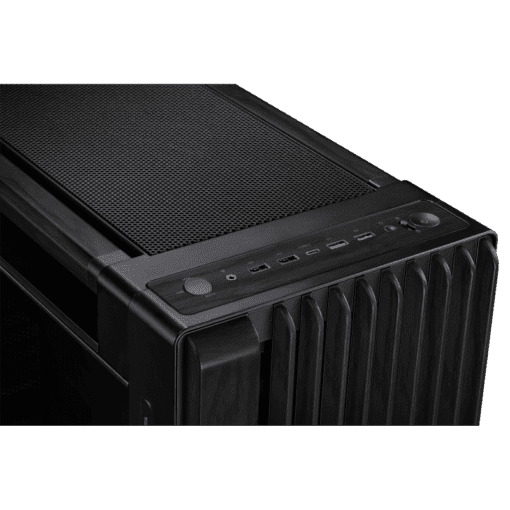 ASUS ProArt PA602 Wood Edition E-ATX PC Case - Black, 420mm radiator, USB 20Gbps support