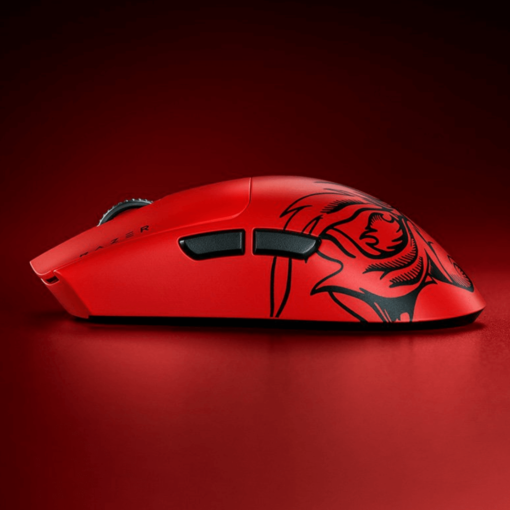 Razer Viper V3 Pro Faker Edition Gaming Mouse - Red, 54g Ultra-Lightweight, 35K Optical Sensor Gen-2, 35K Optical Sensor Gen-2