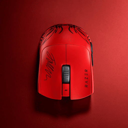Razer Viper V3 Pro Faker Edition Gaming Mouse - Red, 54g Ultra-Lightweight, 35K Optical Sensor Gen-2, 35K Optical Sensor Gen-2