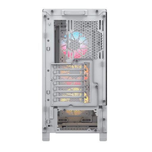 CORSAIR FRAME 4000D RS ARGB White Modular Mid Tower PC Case - Tempered Glass, 3x RS120 ARGB fans