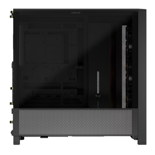 CORSAIR FRAME 4000D RS ARGB Black Modular Mid Tower PC Case - Tempered Glass, 3x RS120 ARGB fans