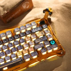 gravastar Mercury K1 Pro Battle Worn Yellow durable construction optimized for gaming