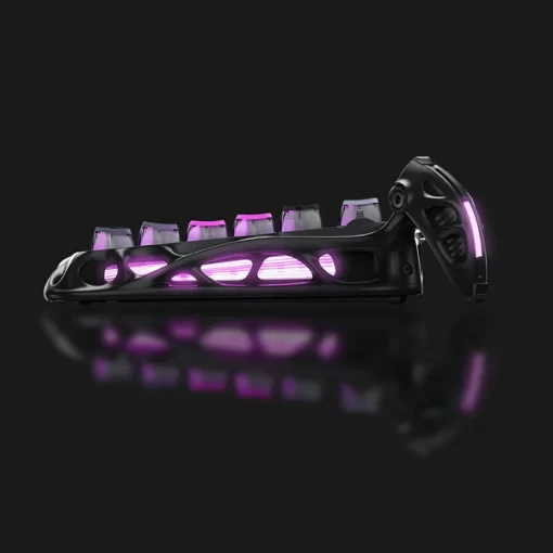GravaStar Mercury K1 Pro Special Edition - Galaxy Black Gaming Keyboard