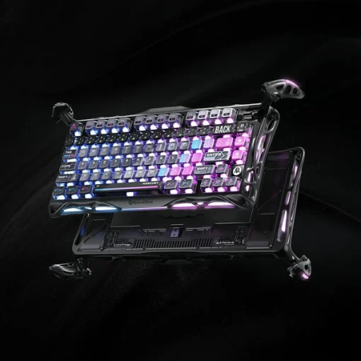 GravaStar Mercury K1 Pro Special Edition - Galaxy Black Gaming Keyboard