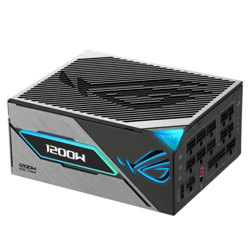 ASUS ROG Thor 1200W Platinum III Gaming PSU (ROG-THOR-1200P3-GAMING) - 1200W, ATX 3.1 compatible, magnetic OLED display, 80 Plus Platinum