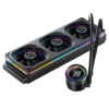 JONSBO TH-360 Black AIO Liquid Cooling - 360mm radiator, Single Frame Unit 3x120mm 3Pin ARGB Fans