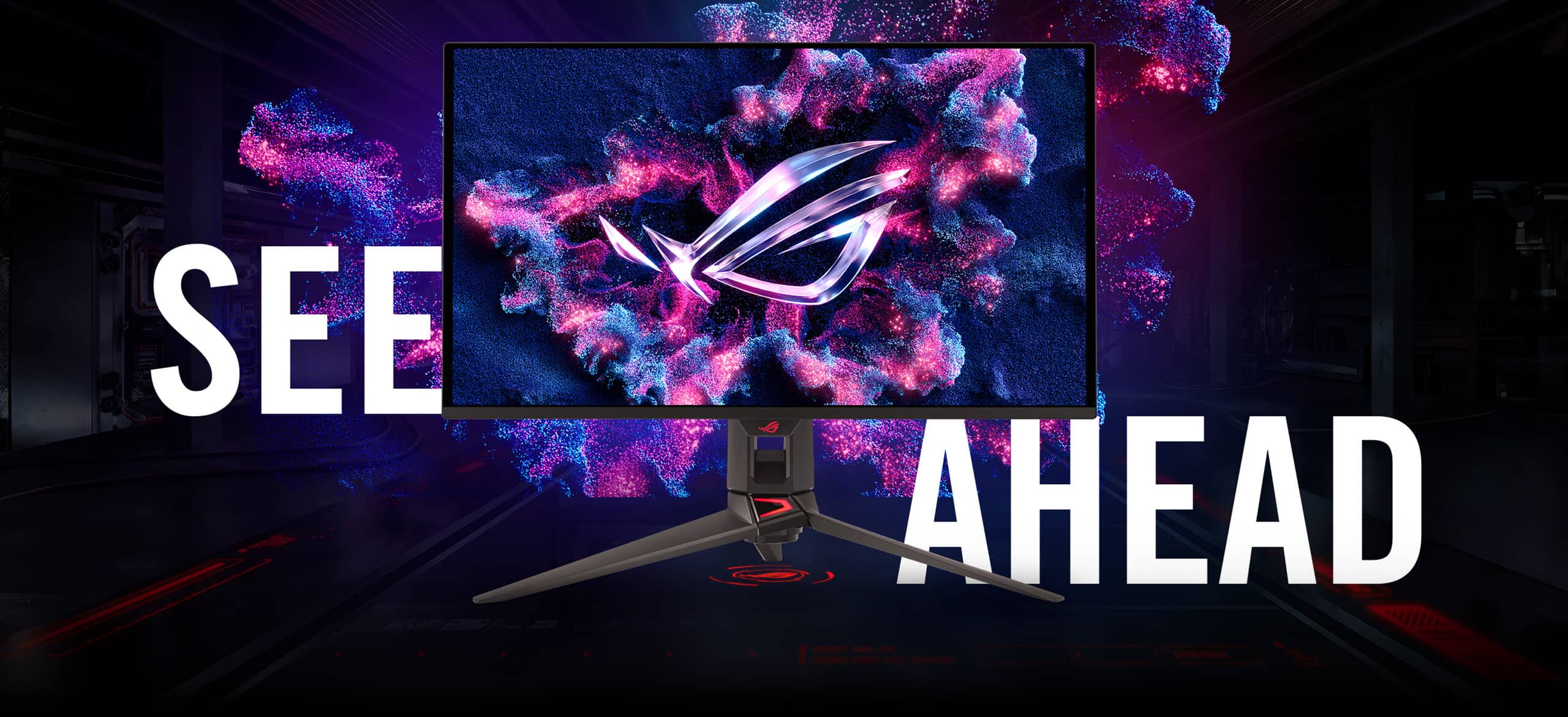 ASUS ROG Swift OLED PG27UCDM Gaming Monitor - 27 inch, 4K UHD (3840 x 2160), QD-OLED panel, 240 Hz, 0.03ms (GTG), G-SYNC Compatible 10 1 2