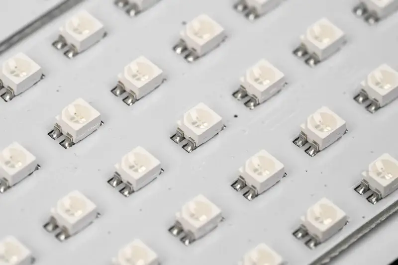 ANGRY MIAO AM Neon 80 Space Silver Base Kit Keyboard - 80%, Leaf Spring Mounting, DIY 389 LEDs 48 10